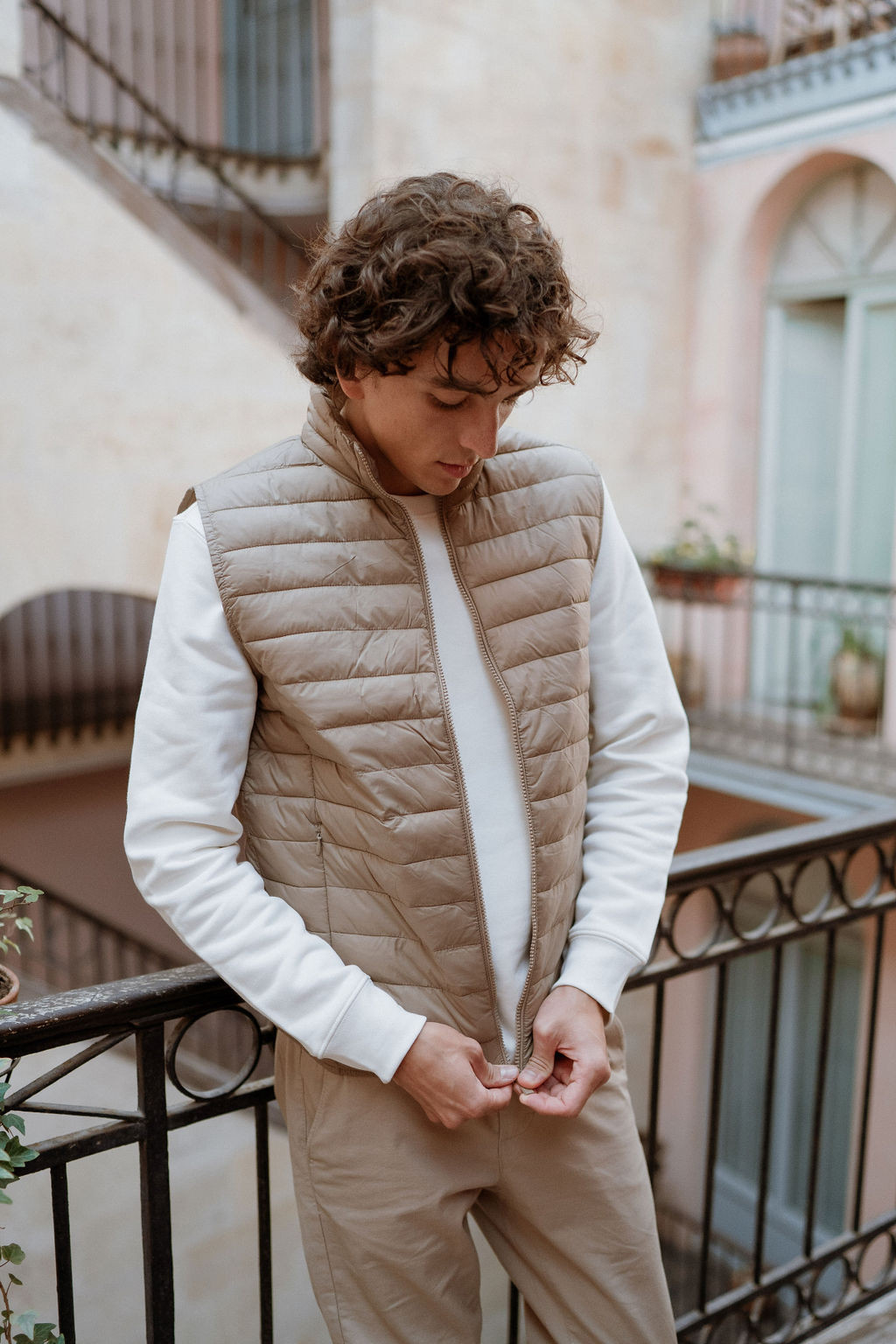 DOUDOUNE HOMME SANS MANCHES
